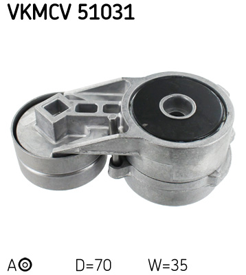 Tendicinghia, Cinghia Poly-V - VKMCV 51031 SKF